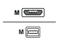 MicroConnect USB-kabel 1.8m Grå