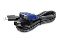 TRENDnet TK CU10 Kabel til tastatur / video / mus (KVM)