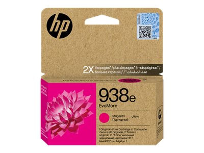 HP 938e EvoMore Magenta Original Ink 4S6Y0PE#LS3