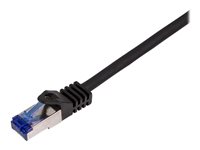 LogiLink Professional Ultraflex CAT 7 (kabel)/CAT 6a (stikforbindelser) S/FTP 50m Patchkabel Sort RAL 9011