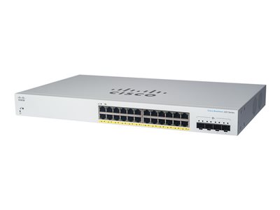 Business 220 Series CBS220-24P-4G - Switch - smart