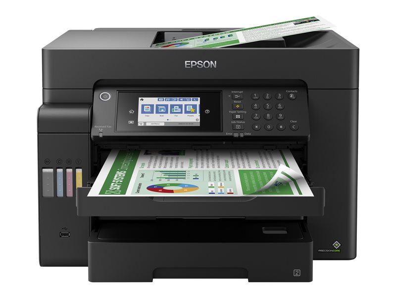 Epson EcoTank ET-5850 imprimante multifonction jet d'encre couleur A4 à  réservoirs d'encre - Wifi, réseau, usb