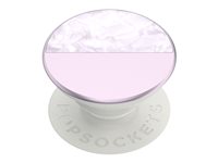 PopSockets PopGrip Fingergrip/støtteben Pink Hvid
