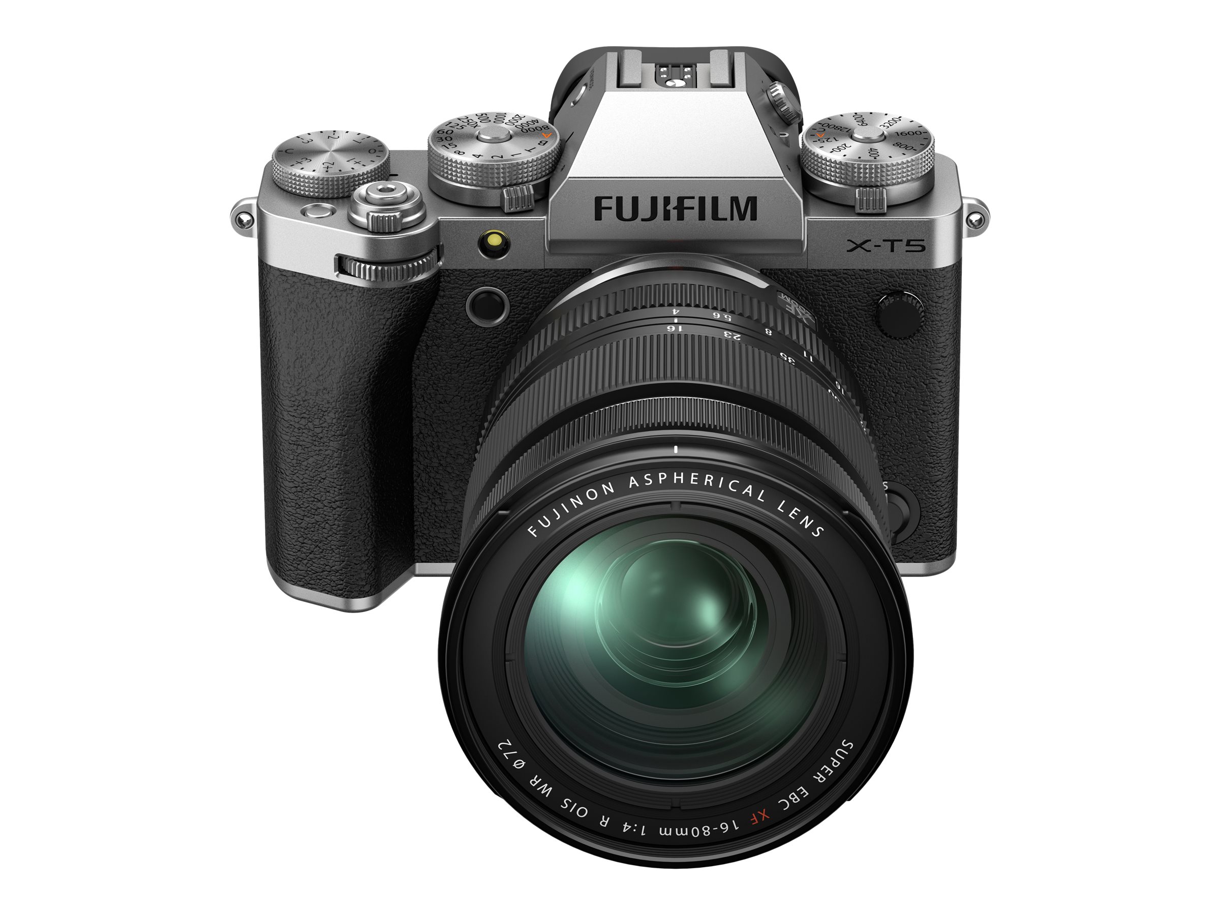 Fujifilm X Series X-T5 Mirrorless Digital Camera with XF16-80mmF4 R OIS WR  Lens - Silver - 600023234