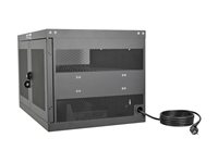 Eaton Tripp Lite Series 16-Device USB Charging Station Cabinet with Sync for iPad and Android Tablets, Wall-Mount and Cart Options, 230V, Schuko CEE7 to C13 Plug, Black Multi-enhedsoplader