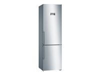 Bosch Serie | 4 KGN397LEQ Køleskab/fryser Bund-fryser Mat stål