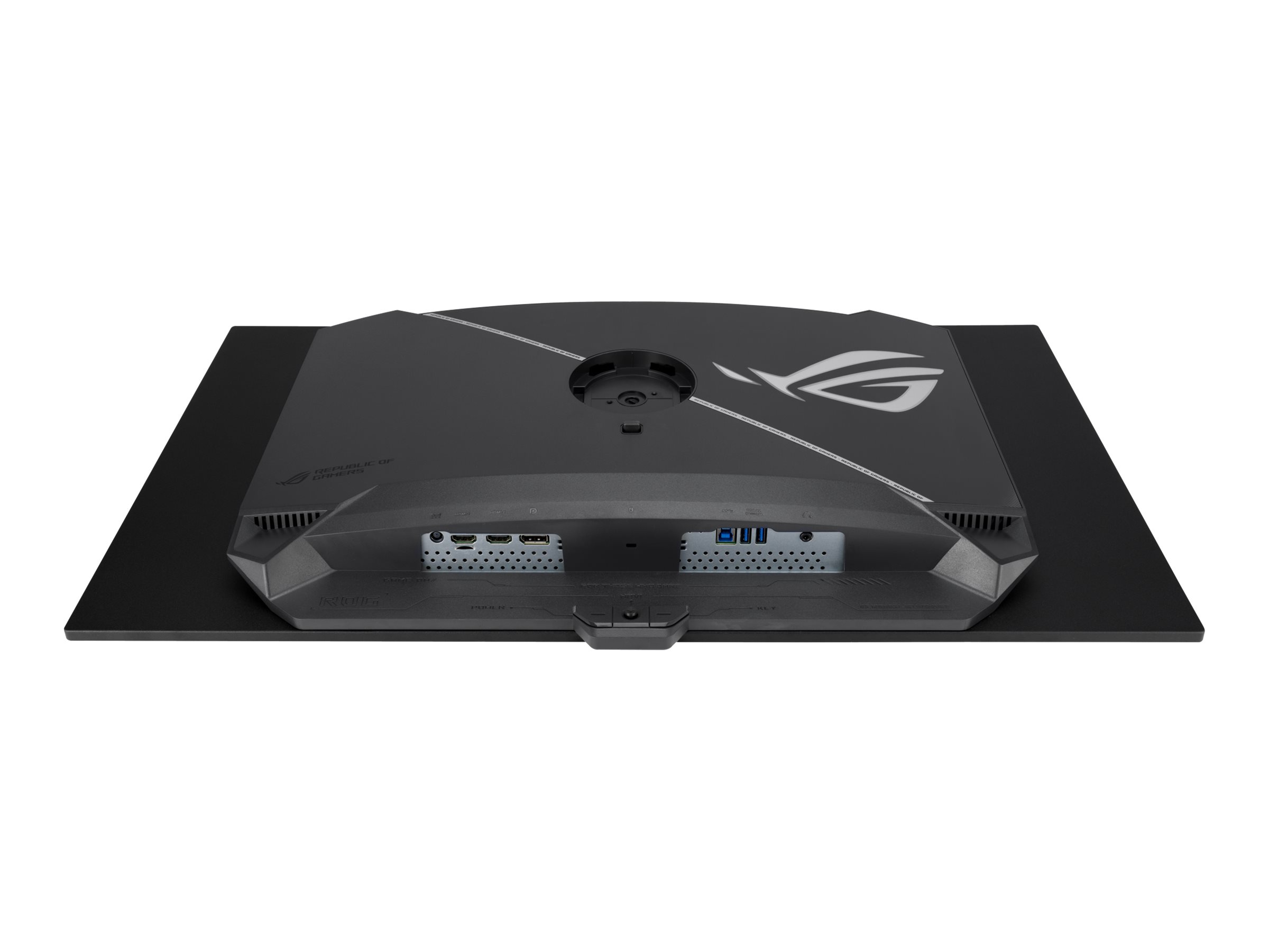 ASUS ROG Strix XG32UQDMS OLED monitor 4K 32 Product shot Left side 78000