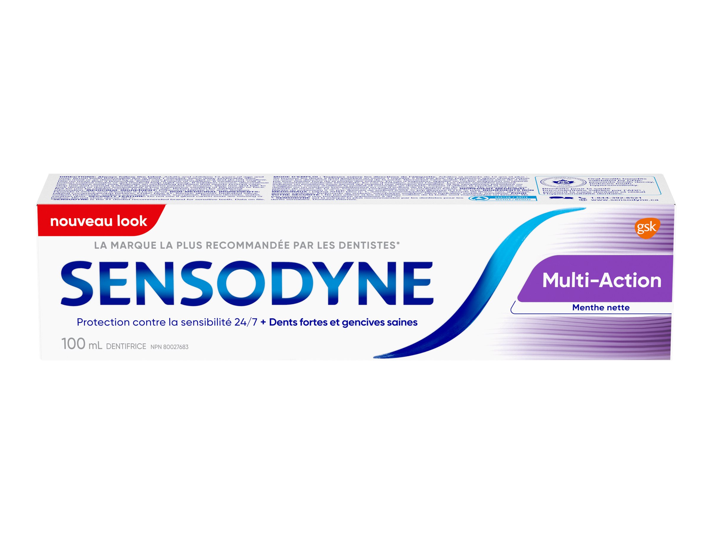 Sensodyne Multi-Action Clean Mint Toothpaste - 100ml