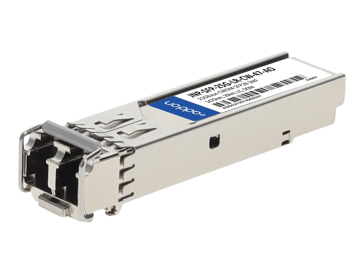JUNIPER COMP XCVR 10KMTAA 25G-CWDM 1470NM 0 TO 70C SFP28