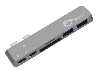 SIIG Thunderbolt 3 USB-C Hub with Card Reader & PD Adapter