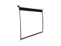 Elite Screens Manual Series M86NWX - Projection screen - ceiling mountable, wall mountable - 86" (218 cm) - 16:10 - MaxWhite - white