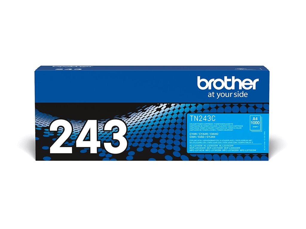 Brother Tn243c Cyan Original Toner Cartridge
