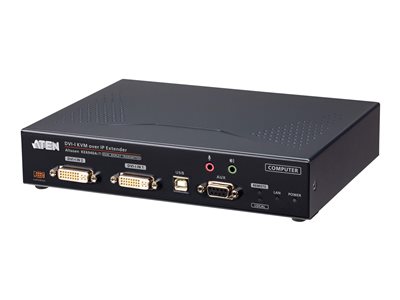 ATEN KE6940AIT DVI-I Dual Display KVM over IP Transmitter with Internet Access
