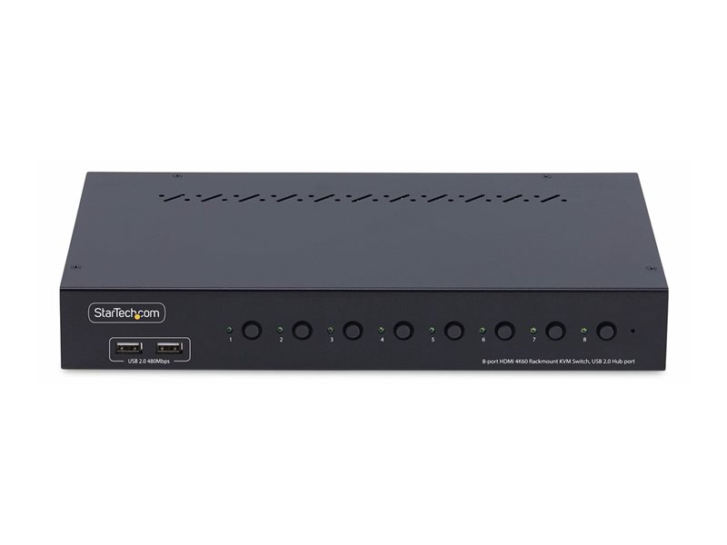 StarTech.com Commutateur KVM HDMI 8 Ports, 4K 60Hz