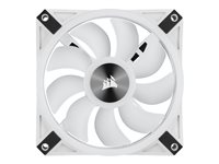 CORSAIR iCUE QL120 RGB Fan 1-pack Hvid 120 mm