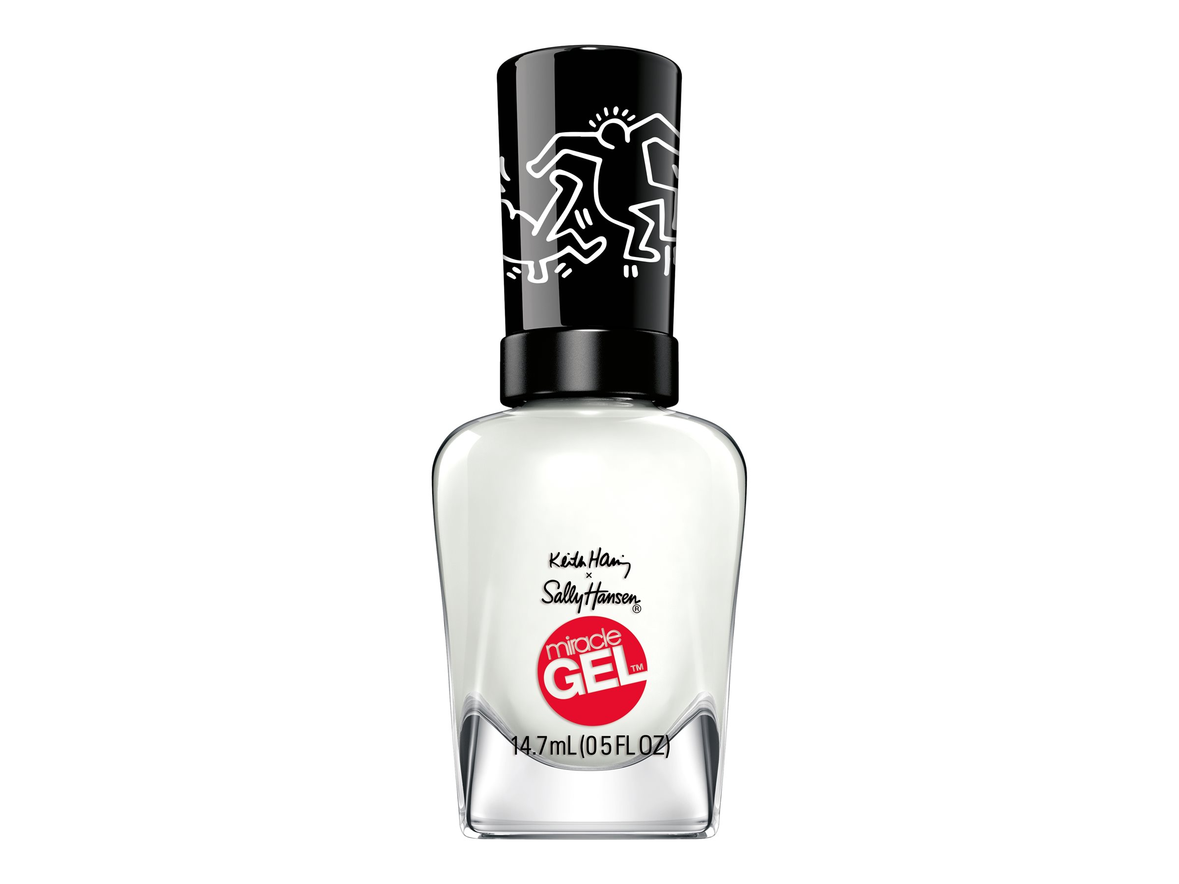 Sally Hansen Miracle Gel Keith Haring Nail Polish - Blanc Canvas (918)