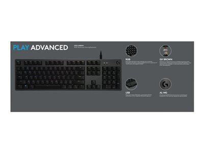LOGI G512 RGB Mech Gaming Keyboard (DEU)
