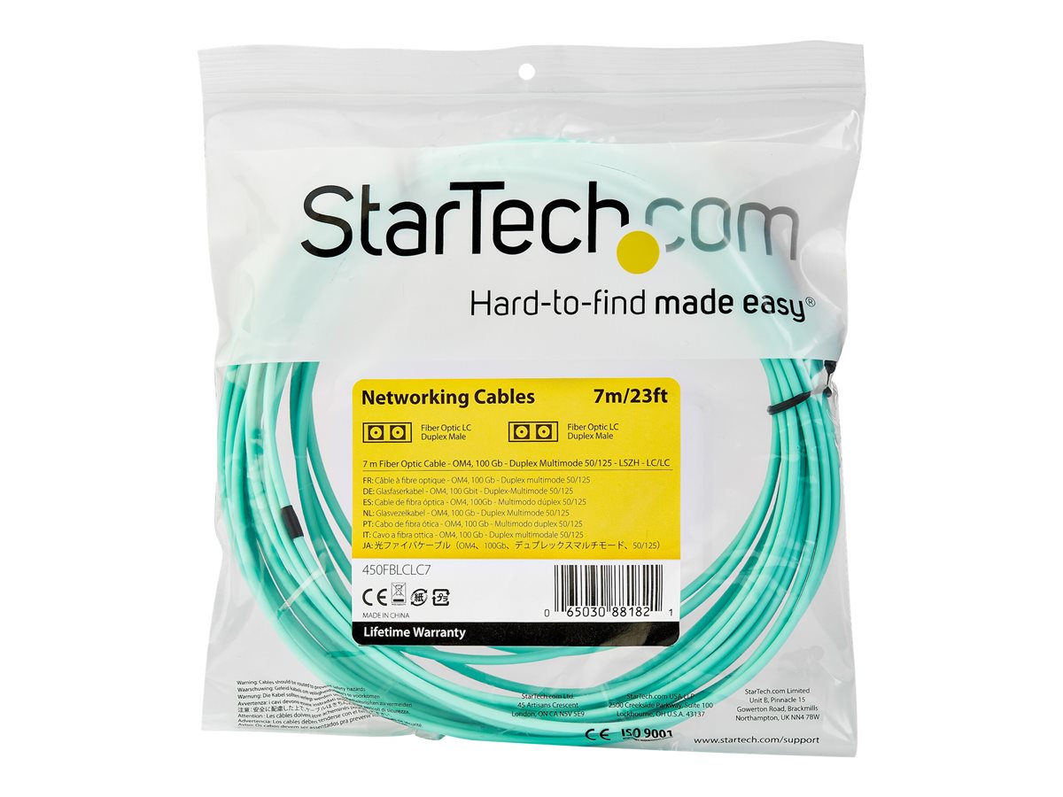 Cable - 7m OM4 LC/LC Fiber Optical Cord – foto 3