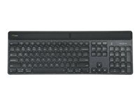 Targus EcoSmart - keyboard - sustainable energy harvesting - QWERTY - UK - black Input Device