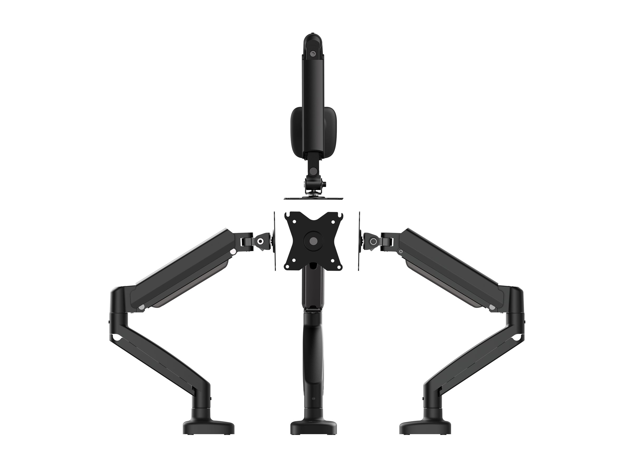 J5create Jtsa101 Mounting Kit For Monitor Ergonomic Black