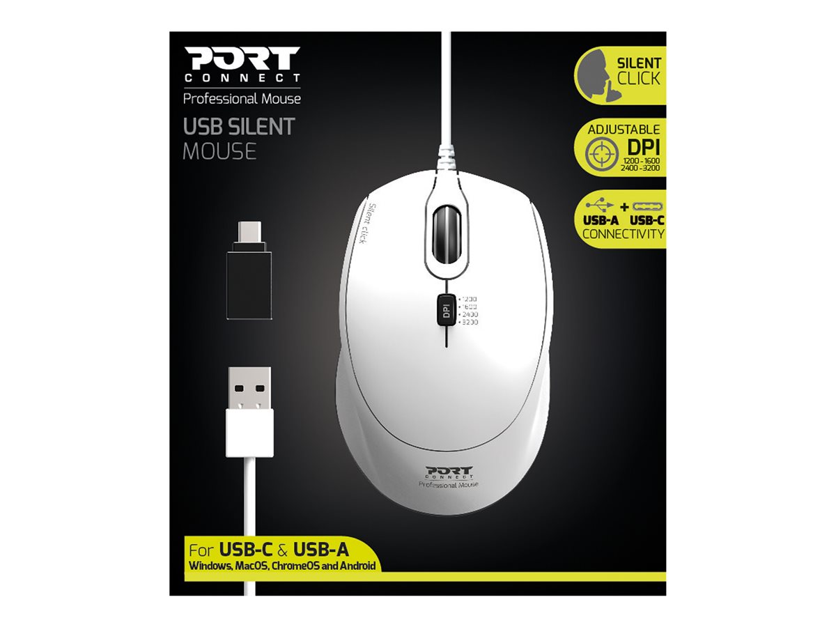 PORT DESIGNS Mouse Office Pro Silent