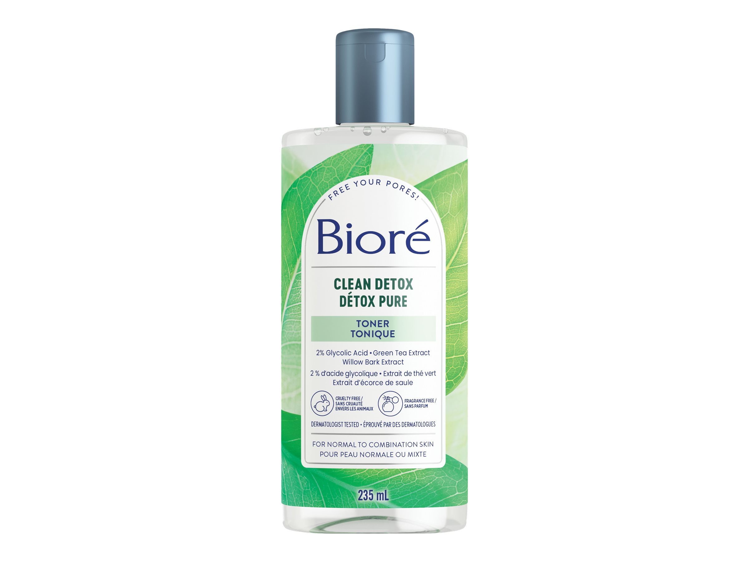 Biore Clean Detox Toner - 235ml