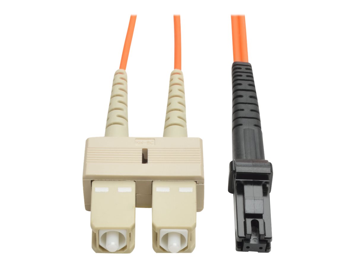 Tripp Lite 1M Duplex Multimode 62.5/125 Fiber Optic Patch Cable MTRJ/SC 3' 3ft 1 Meter
