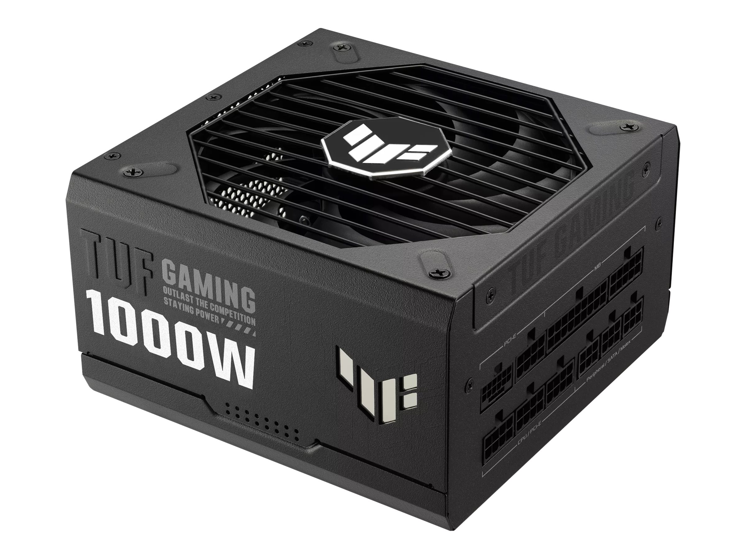ASUS TUF Gaming power supply 1000 Product shot Left-angle 79900