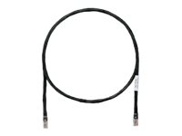 Panduit TX5e patch cable - 1.8 m - black