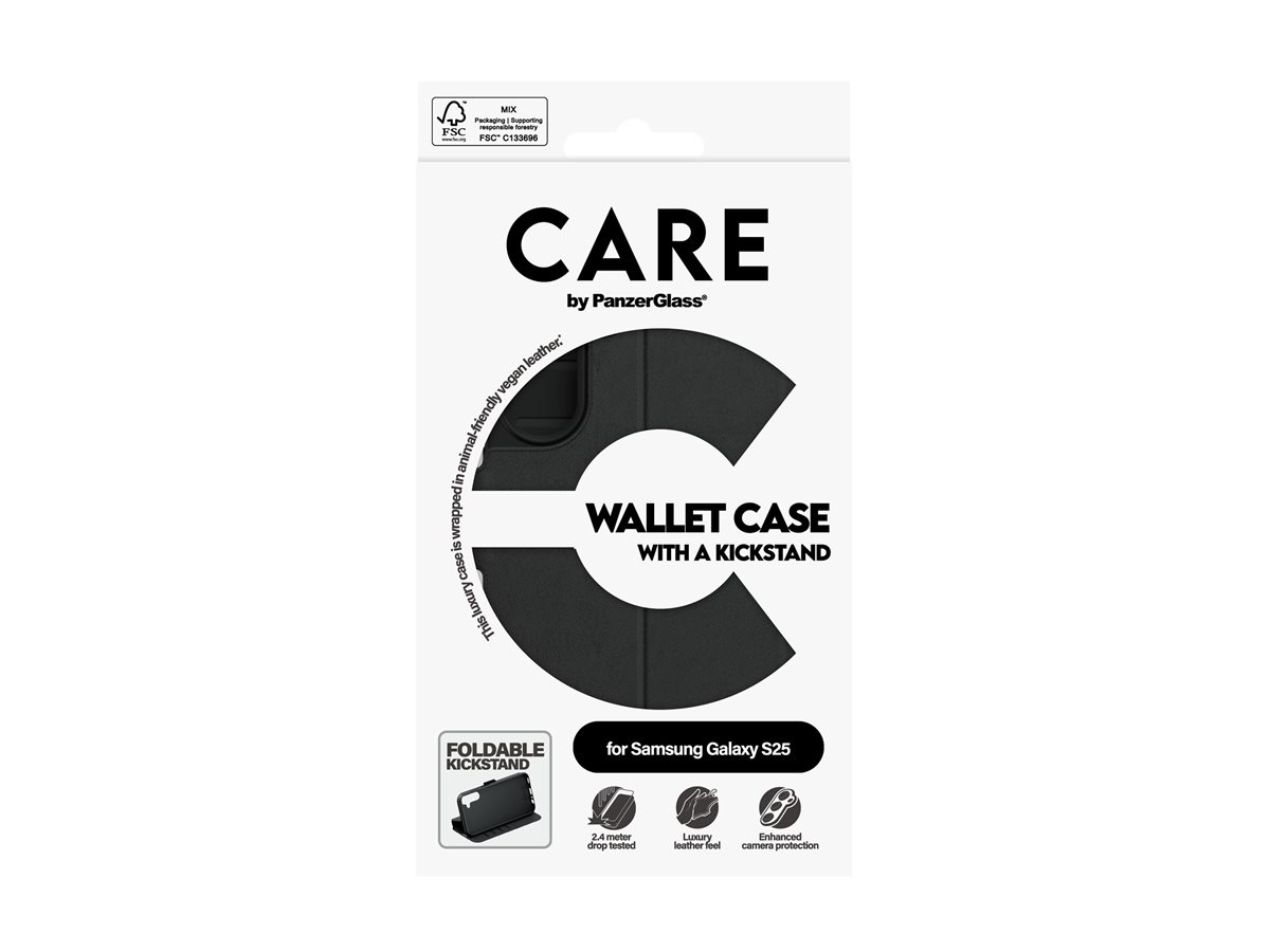 PanzerGlass CARE Samsung Galaxy S25 Wallet Kickstand – foto 6