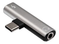 Akyga AK-AD-71 USB-C til hovedtelefon-jackstik/opladningsadapter
