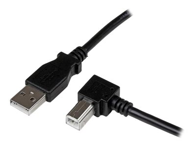Chip riffel Violin StarTech.com 1m USB 2.0 A to Right Angle B Cable Cord - 1 m USB Printer  Cable - Right Angle USB B Cable - 1x USB A (M), 1x USB B (M) (