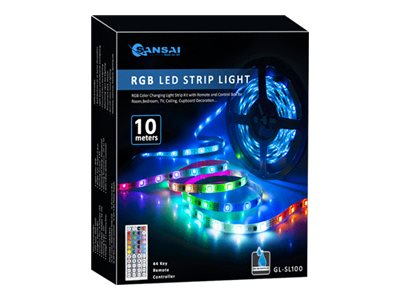 Sansai, light strip kit, LED, RGB light
