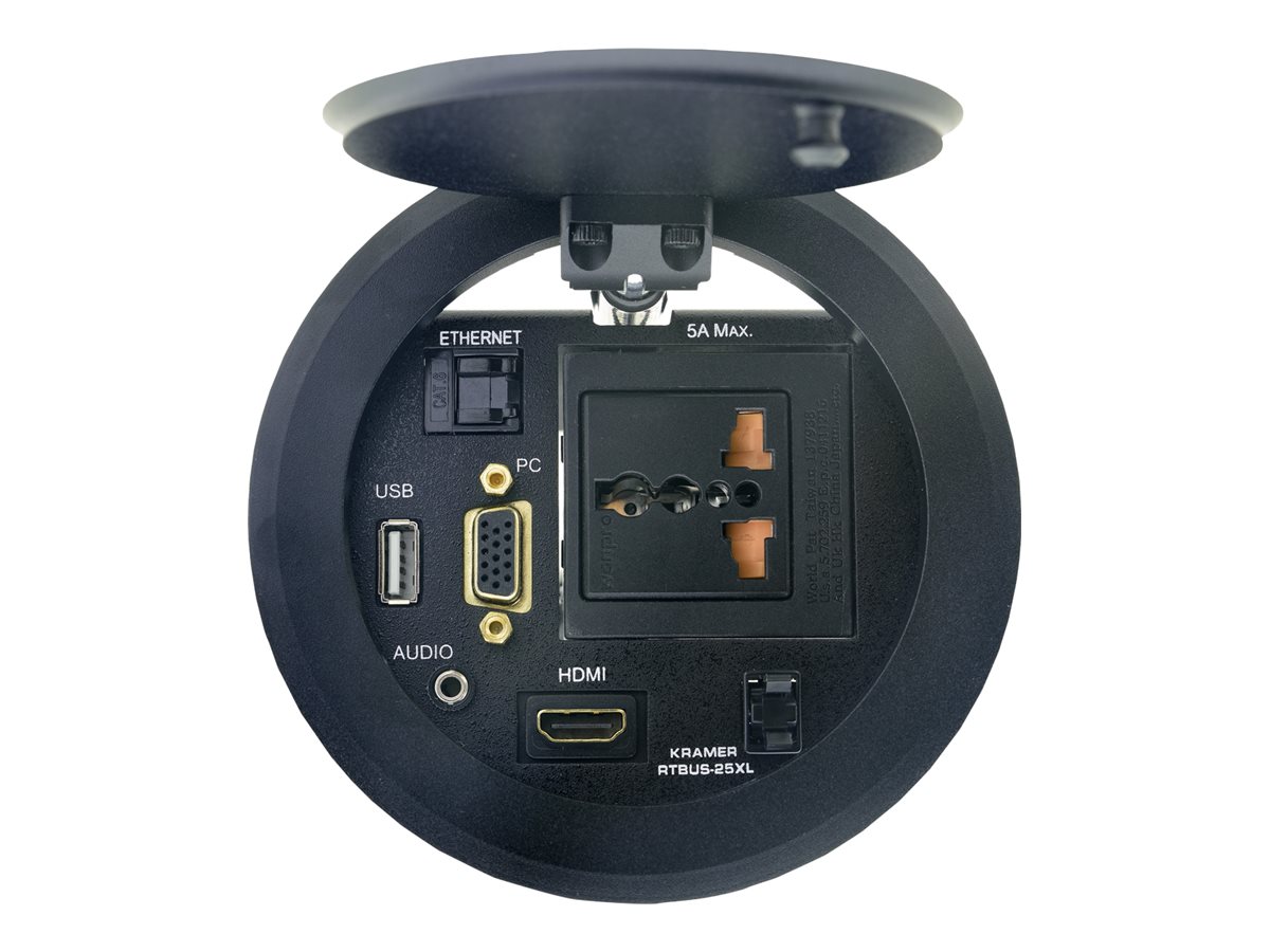 Kramer RTBUS-25xl - Surface mount outlet