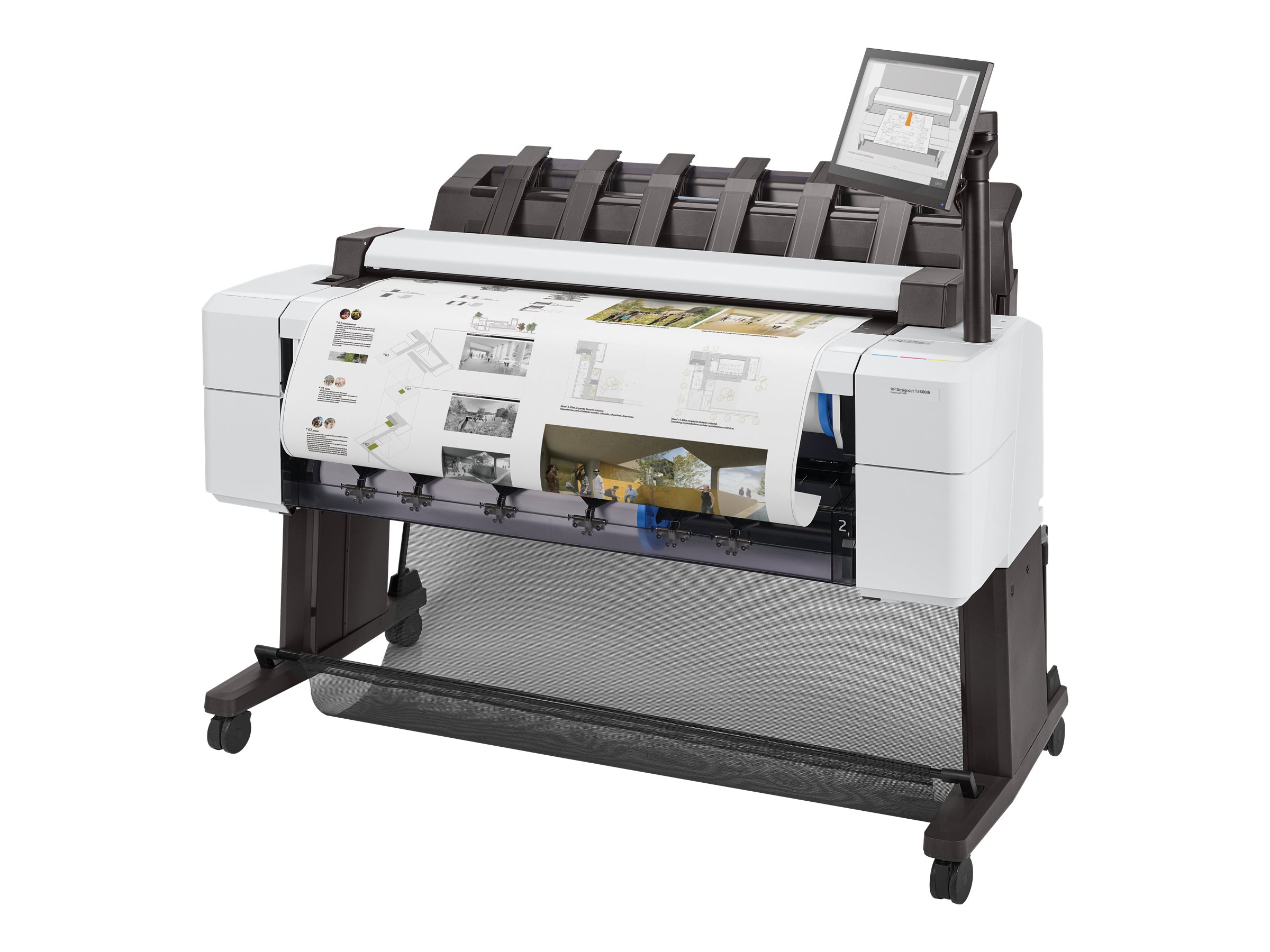 Hp Designjet T2600dr Postscript Mfp Multifunction Printer Colour