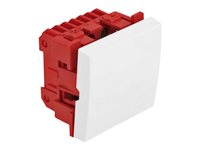Delock Easy 45 1-gang Switch 1-pole 1-way 45 x 45 mm, white