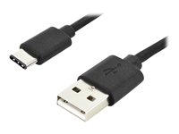 DIGITUS USB 2.0 USB Type-C kabel 4m Sort