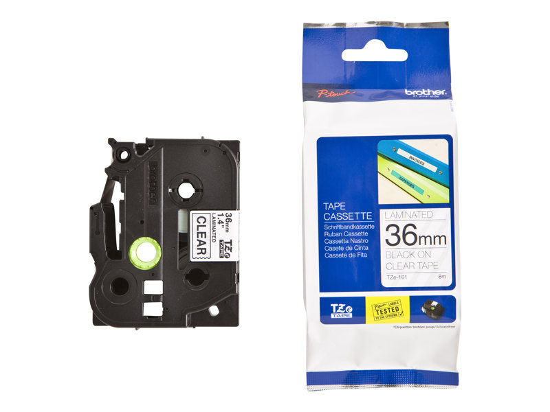 Brother TZe161 - ruban lamin - 1 rouleau(x) - Rouleau (3,56 cm x 7,99 m)