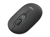 Logitech POP - souris - emoji personnalisable - Bluetooth 5.1 LE - graphite