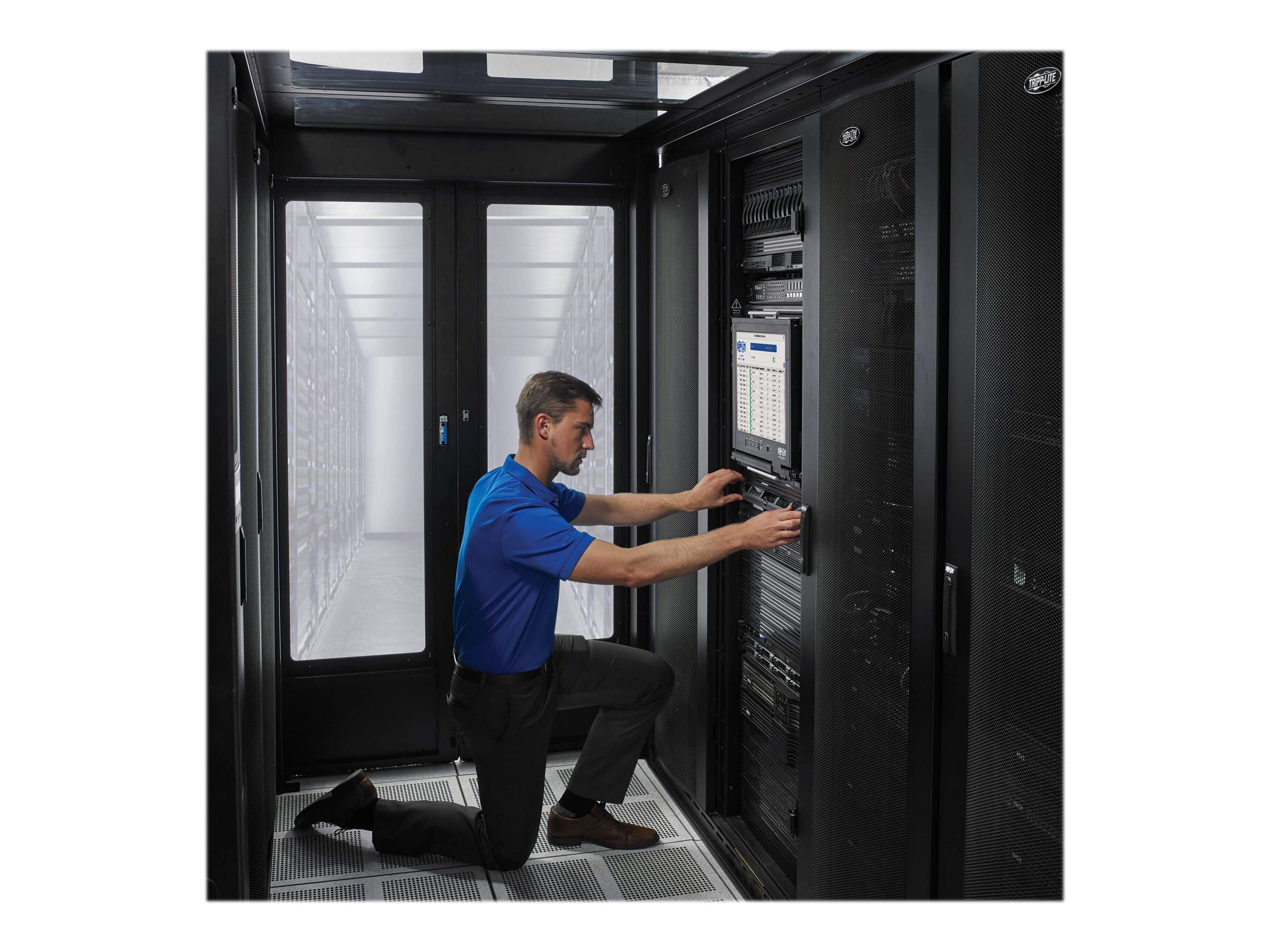 Tripp Lite Short Riser Panels for Hot/Cold Aisle Containment System ...