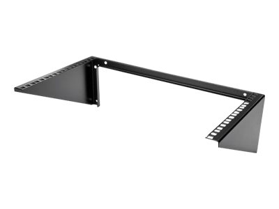 StarTech.com 6U Wall Mount Patch Panel Bracket - 19 in - Steel - Vertical Mounting Bracket for Networking and Data Equipment (RK619WALLV)