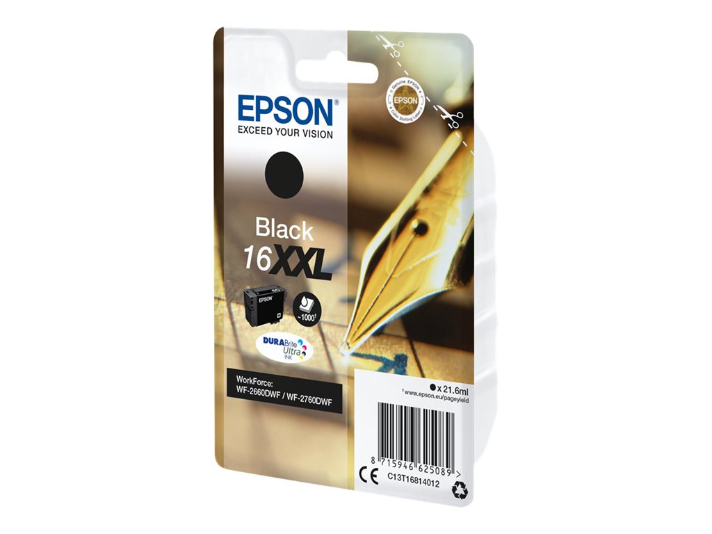 EPSON 6LB ink cartridge blk 16XXL w/s