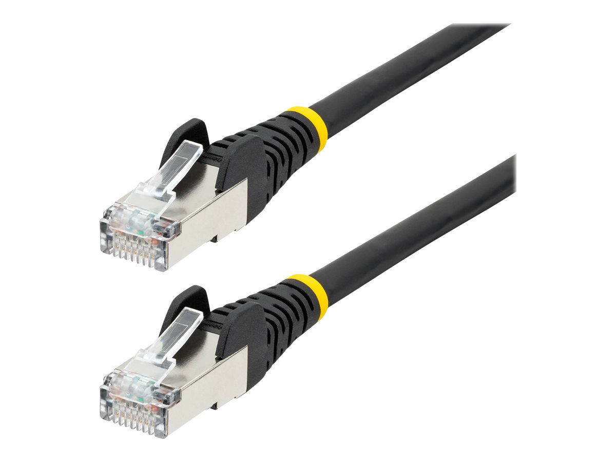 STARTECH 5m LSZH CAT6a Ethernet Cable - Black