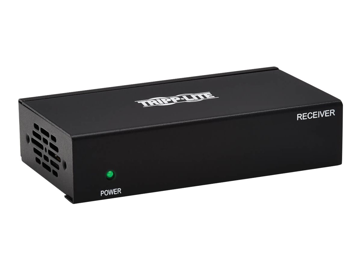 Tripp Lite HDMI over Cat6 Active Remote Receiver 2-Port for Video/Audio, PoC, 4K @ 60 Hz, Up to 125 ft., TAA