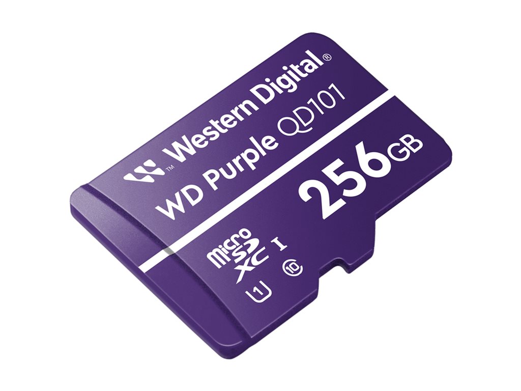 WD Purple 256Go SC QD101 microSD