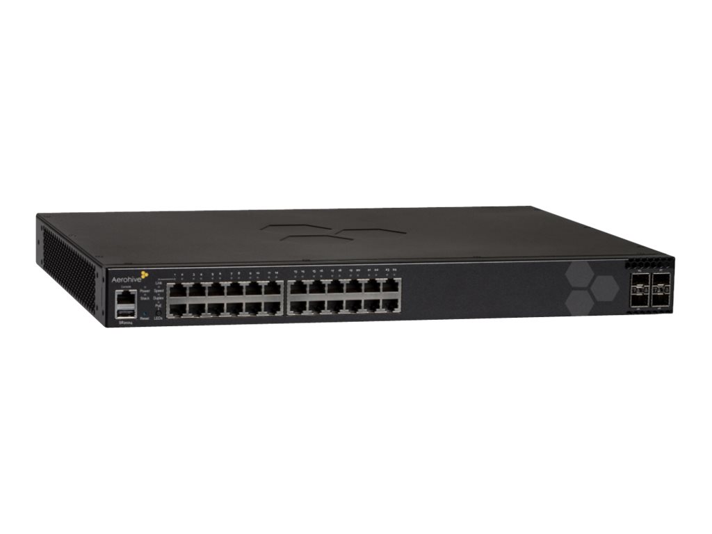 AP-SG4024P-2SF, 24-Port Gigabit PoE Ethernet Switch