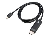 V7 - video adapter cable - USB-C to DisplayPort - 1 m