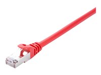 V7 patch cable - 3 m - red