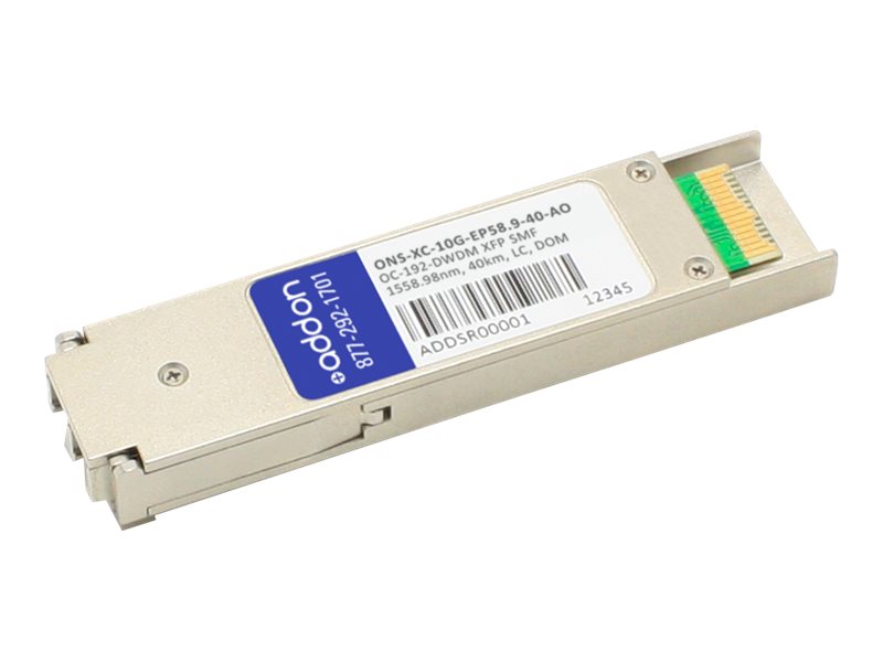 AddOn - XFP transceiver module (equivalent to: Cisco ONS-XC-10G-EP58.9)