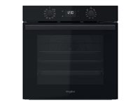 Whirlpool Sort Elektrisk ovn 71liter Klasse A+ Ovn